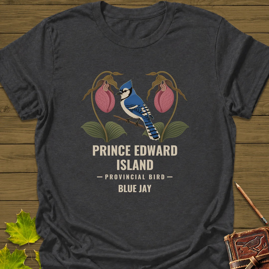 Prince Edward Island Provincial Bird T-Shirt in Dark Heather