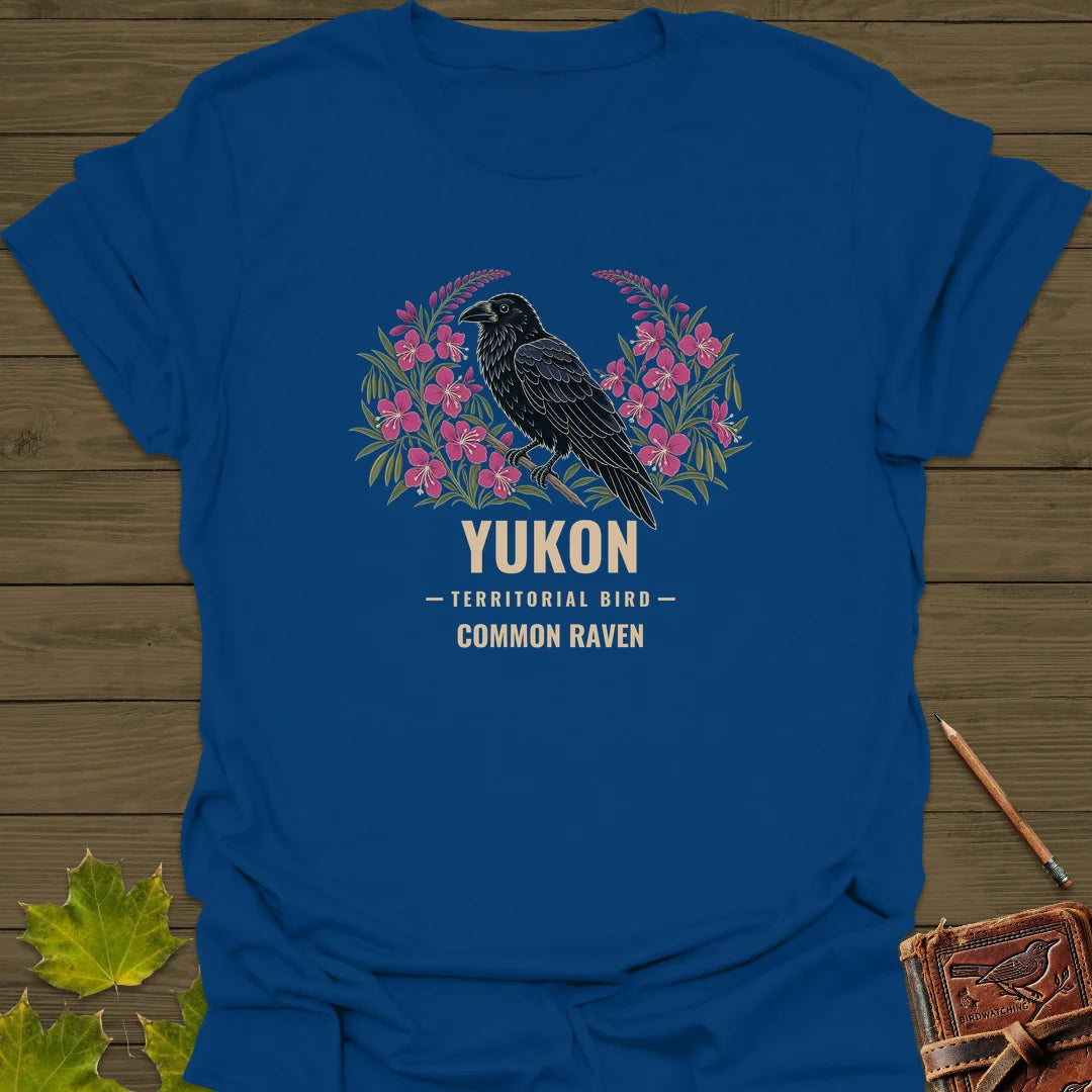 Yukon Territorial Bird T-Shirt in Royal