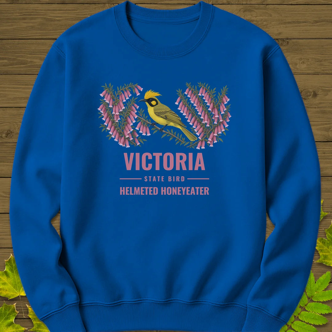 Victoria State Bird Sweatshirt in Royal