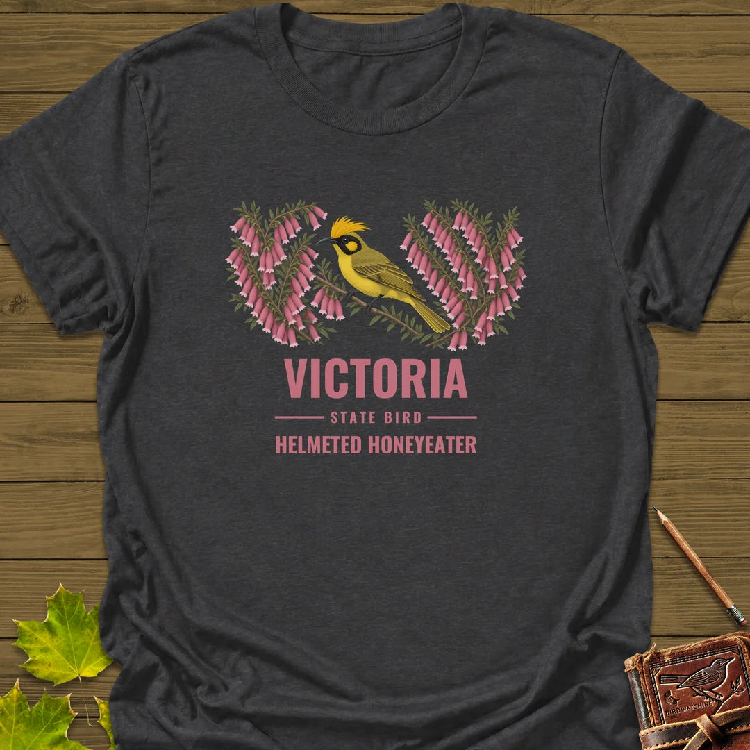 Victoria State Bird T-Shirt in Dark Heather