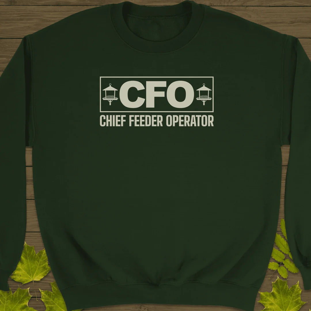 Chief Feeder Operator Sweatshirt in Forest Green