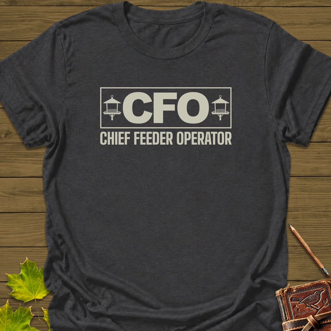Chief Feeder Operator T-Shirt in Dark Heather