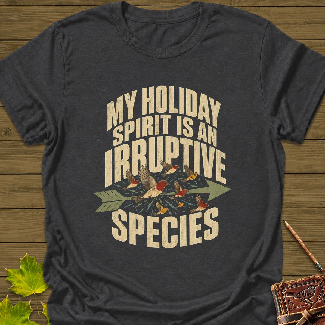 Irruptive Species T-Shirt in Dark Heather