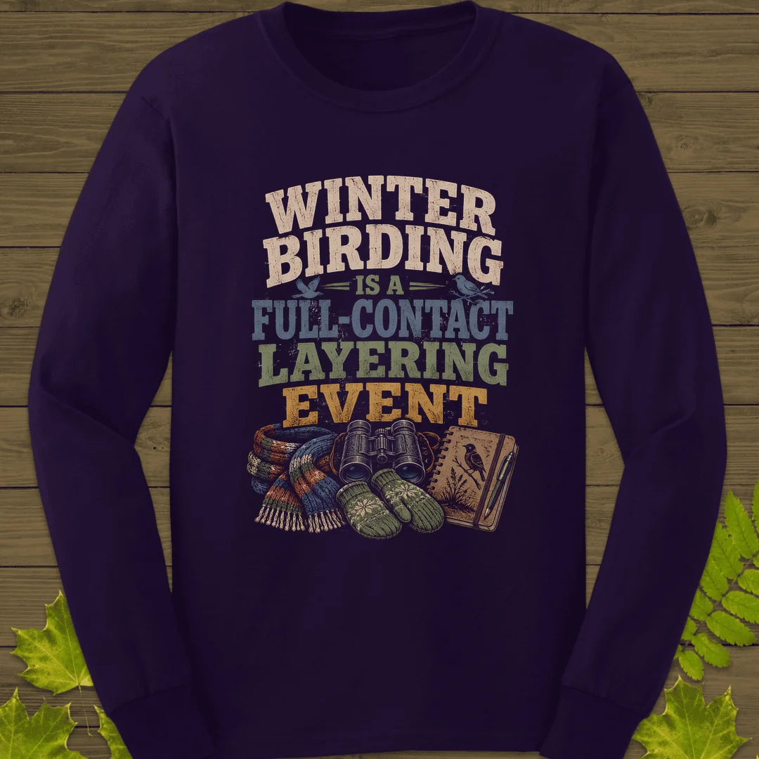 Full-Contact Layering Long Sleeve in Purple