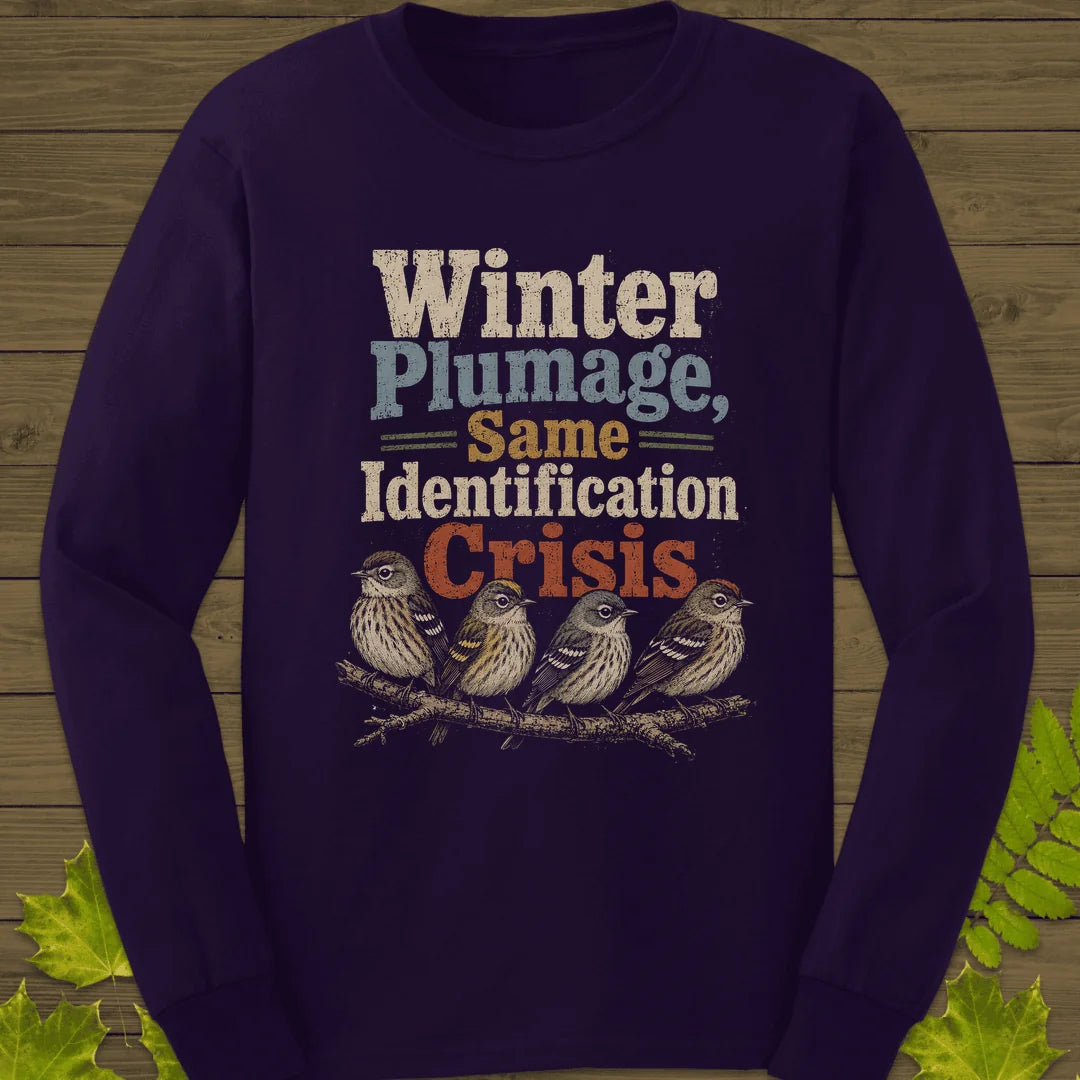 Same Identification Crisis Long Sleeve in Purple