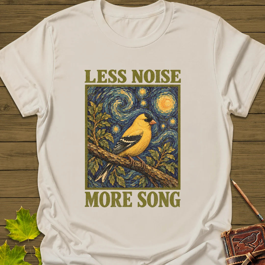 Less Noise More Song T-Shirt in Natural