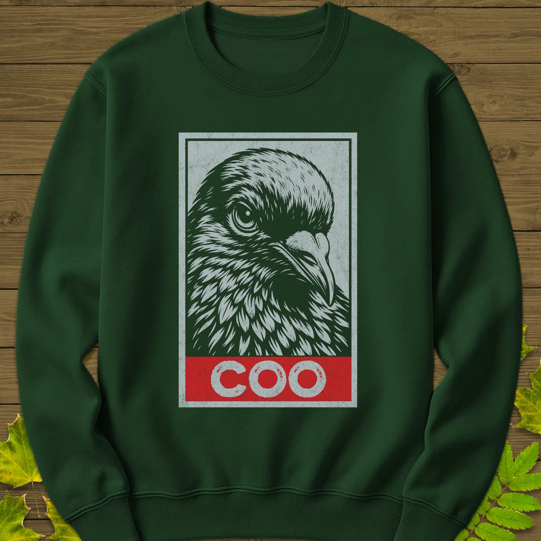 Coo Sweatshirt in Forest Green