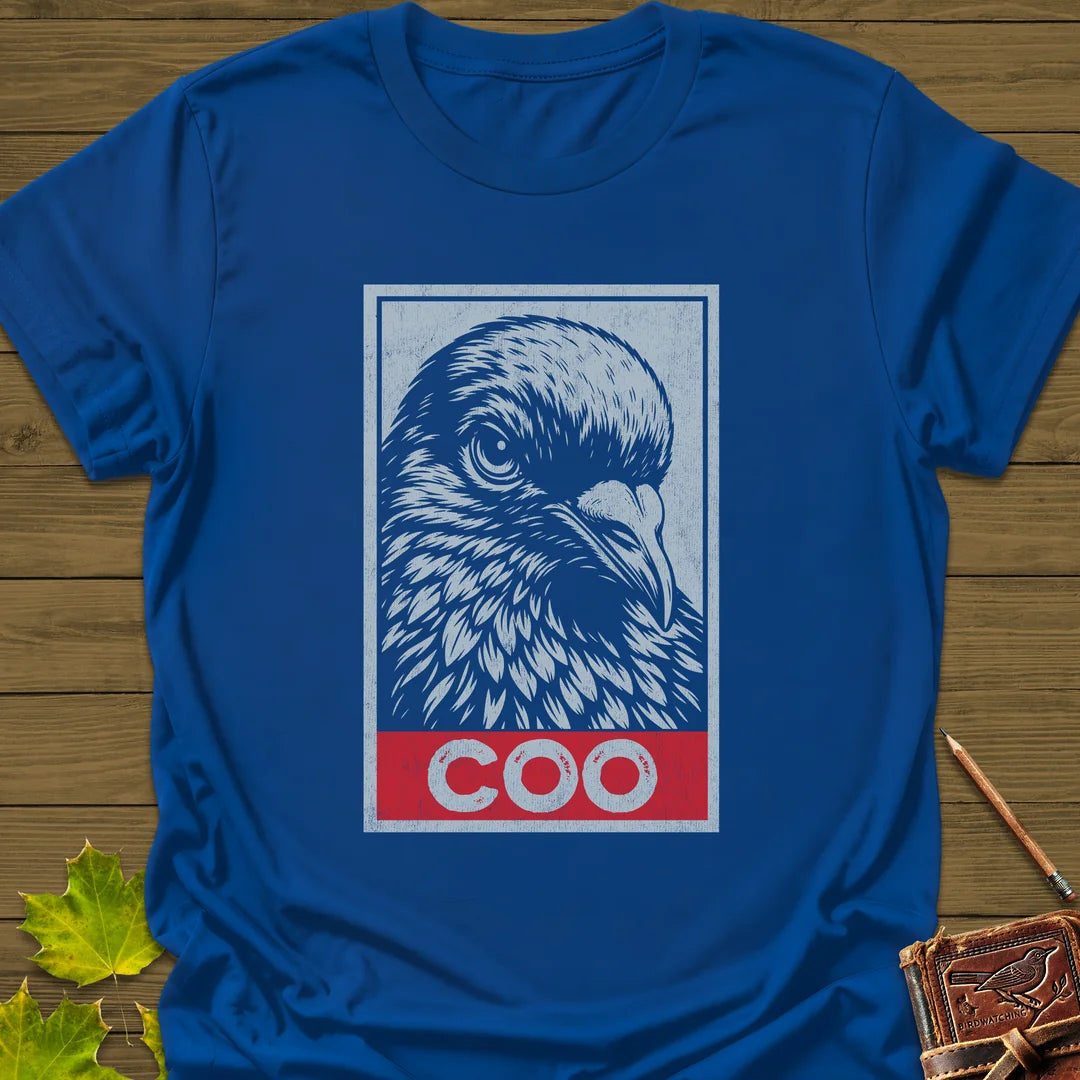 Obey The Coo T-Shirt in Royal