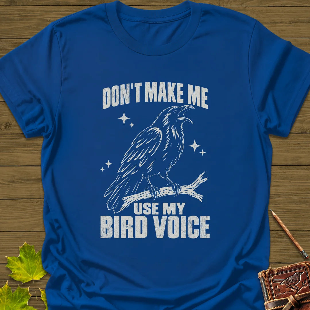 Bird Voice T-Shirt in Royal