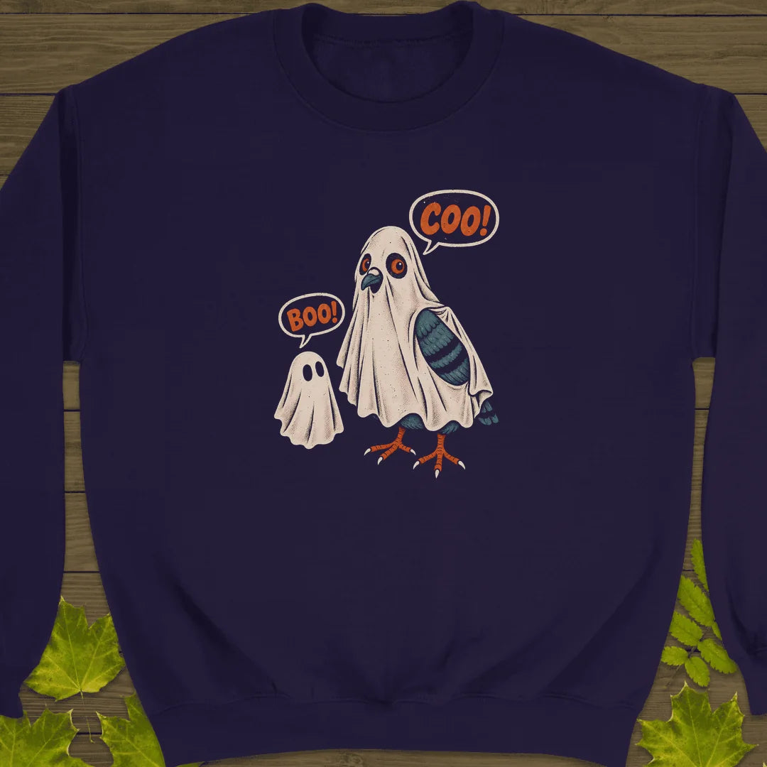 Boo And Coo Sweatshirt in Purple