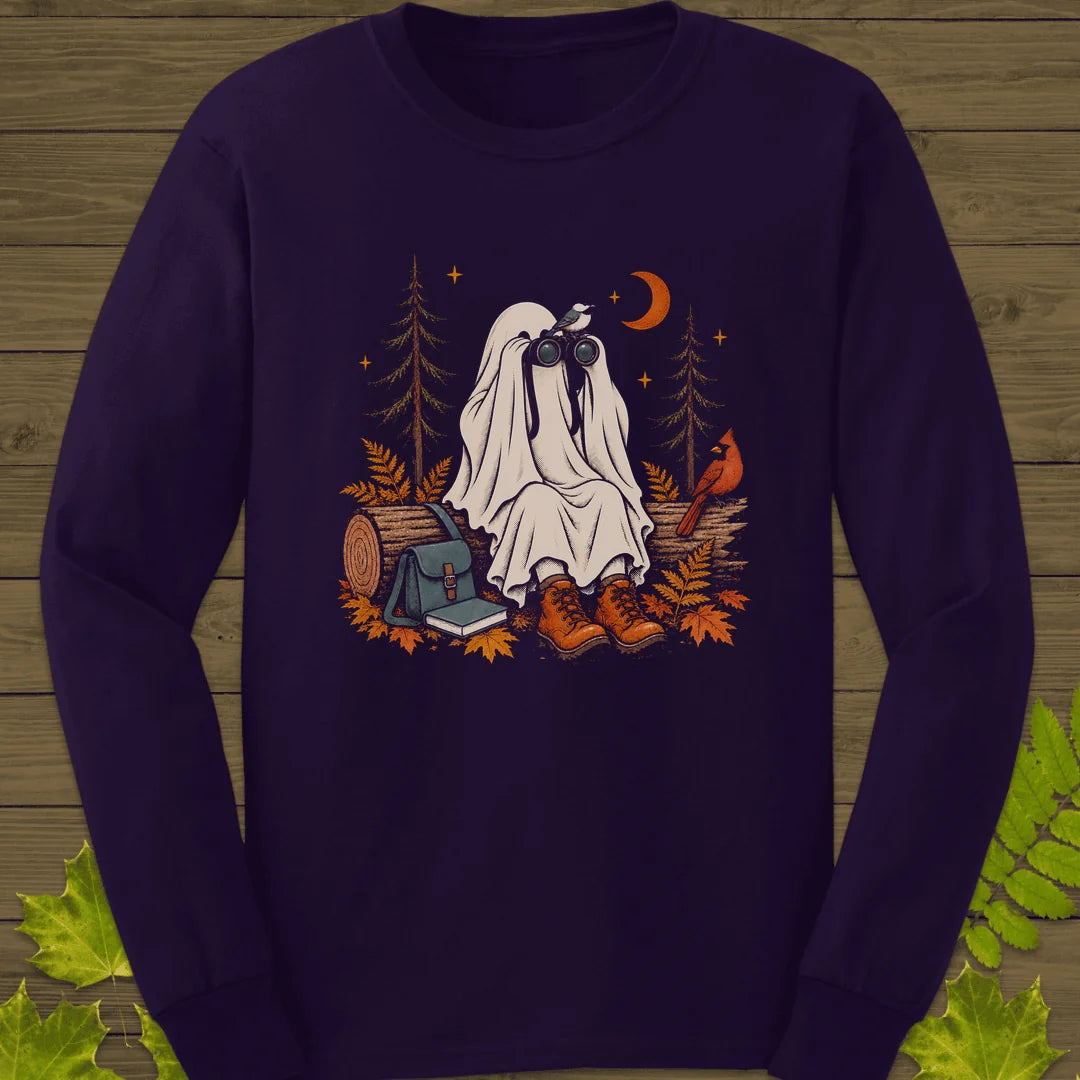 Ghost Birder Watch Long Sleeve in Purple
