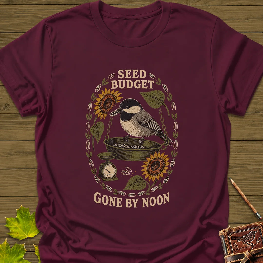 Gone By Noon T-Shirt in Maroon
