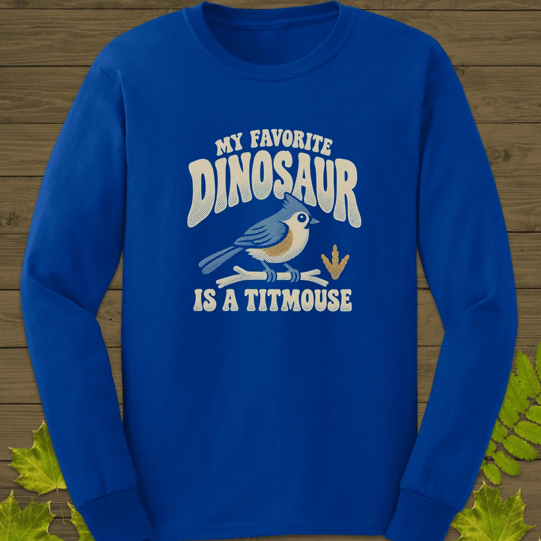 Favorite Dinosaur Long Sleeve in Royal