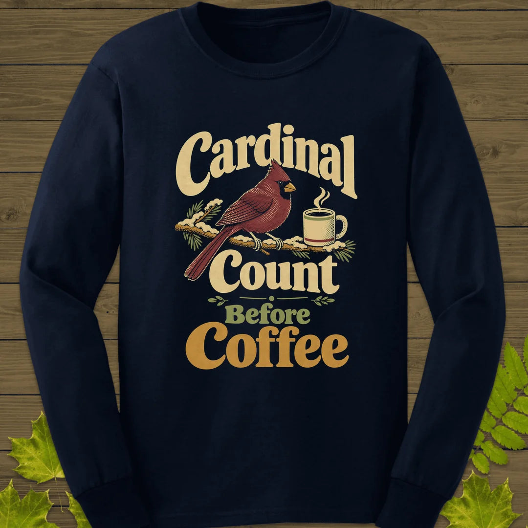 Cardinal Count Long Sleeve in Navy