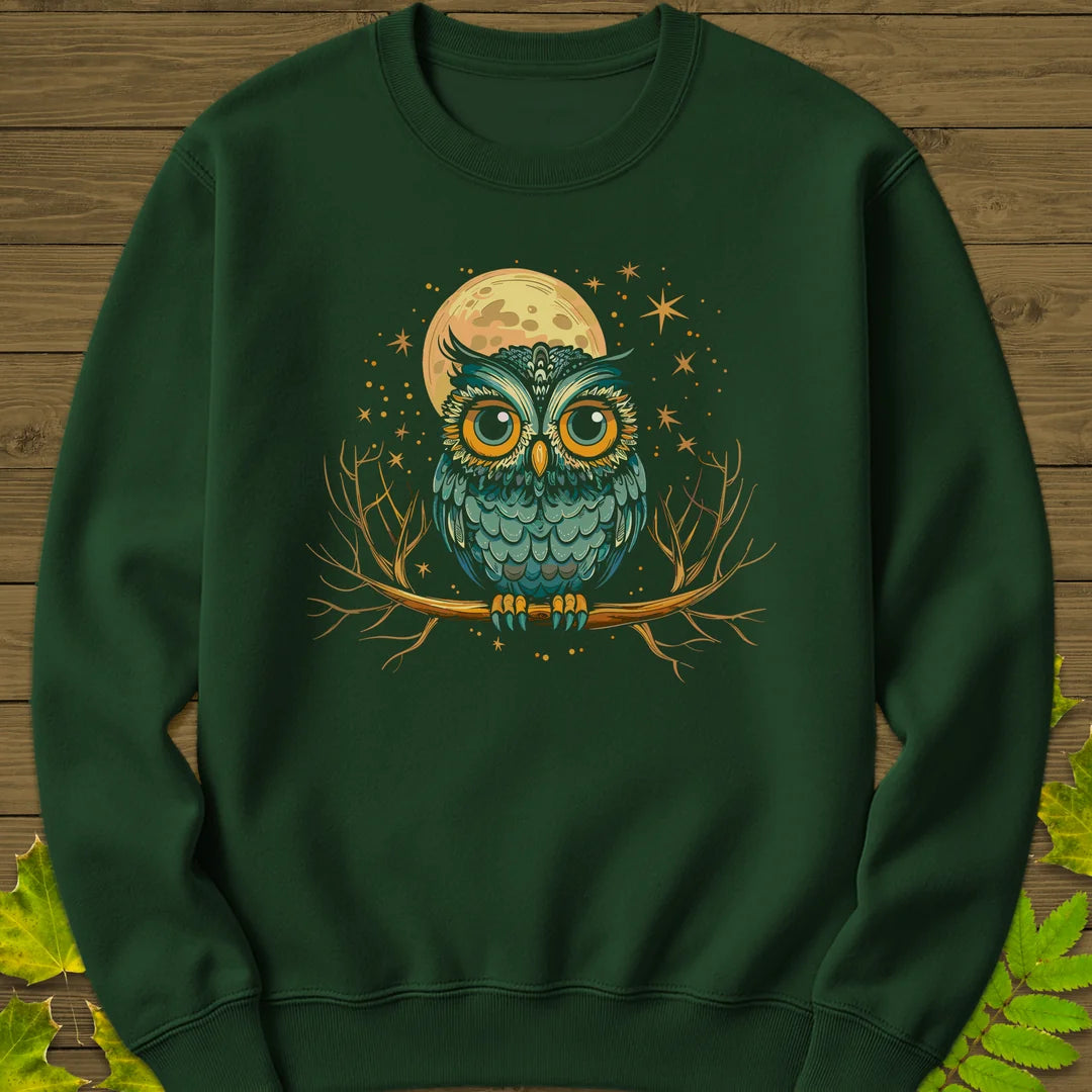 Midnight Mystic Sweatshirt in Forest Green