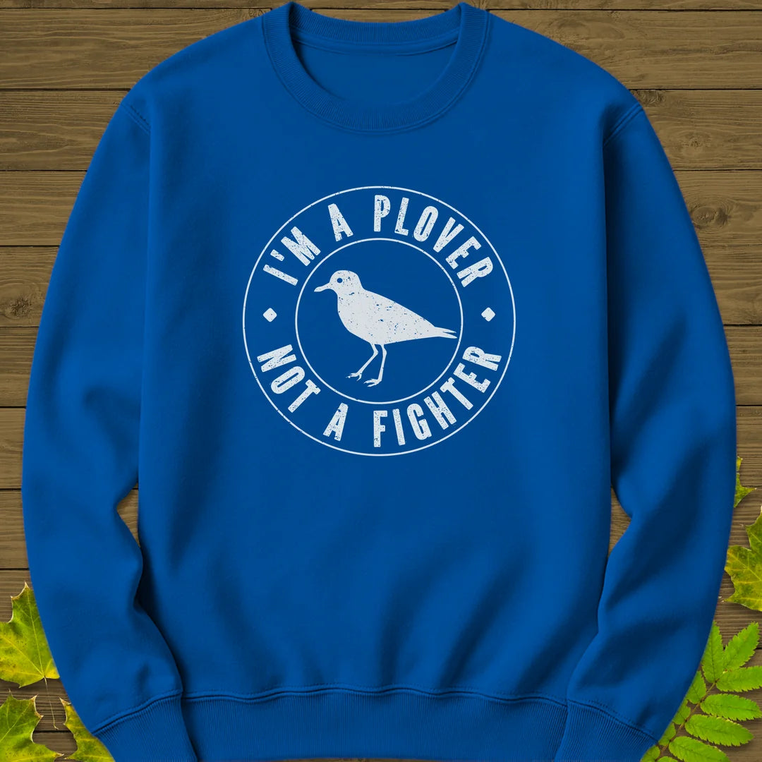 Plover Not Fighter Sweatshirt in Royal