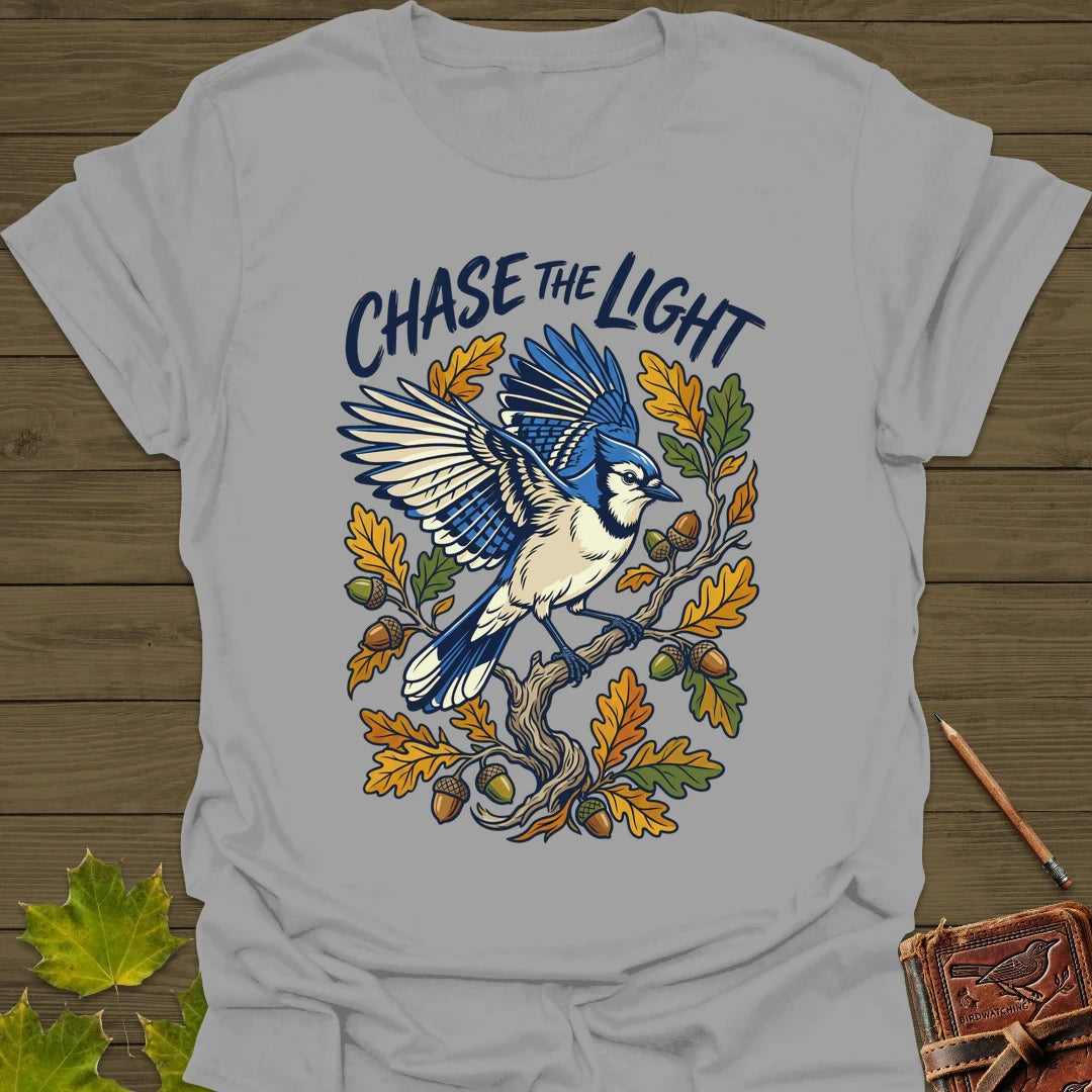 Chase The Light T-Shirt Ice Grey