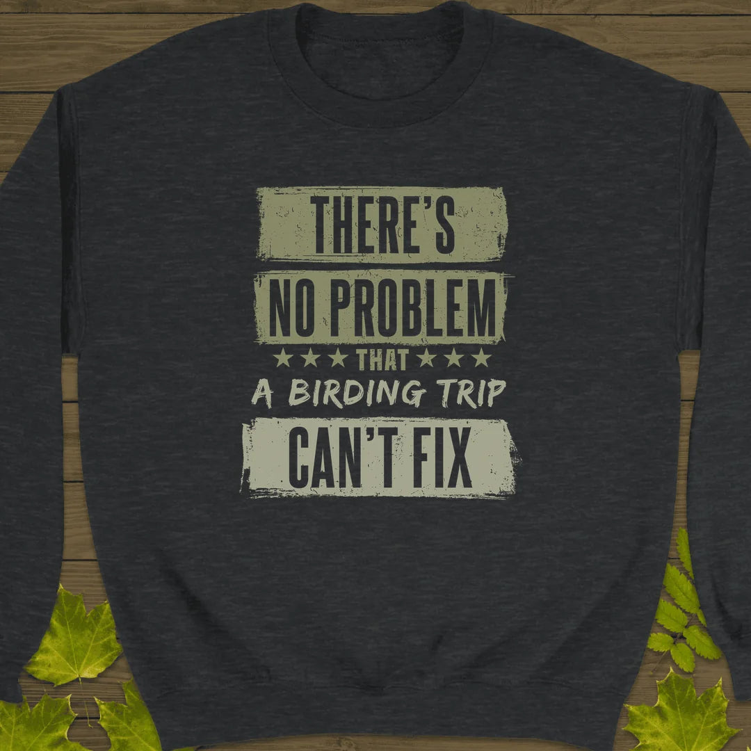 Birding Trip Fix Sweatshirt in Dark Heather