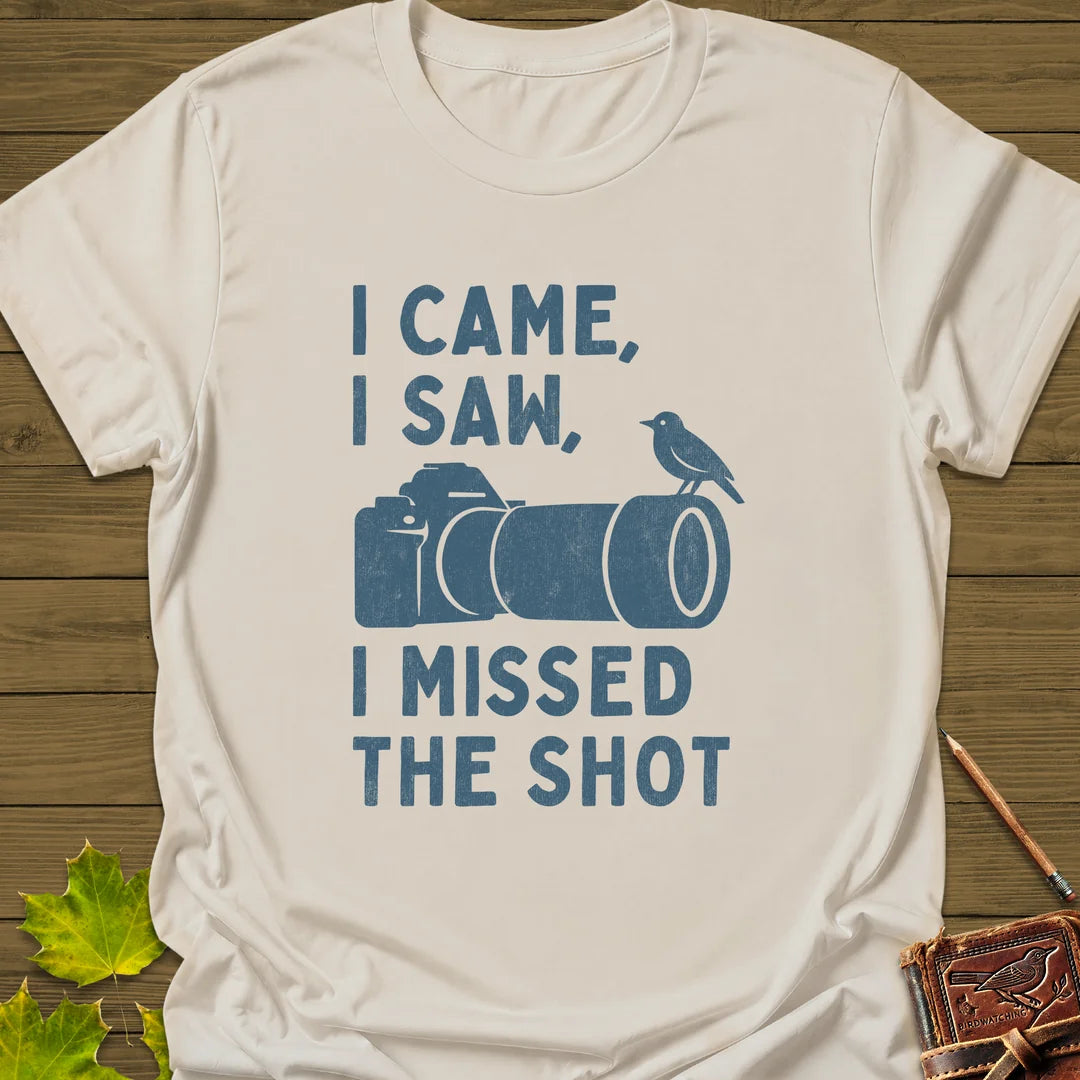 Missed The Shot T-Shirt in Natural
