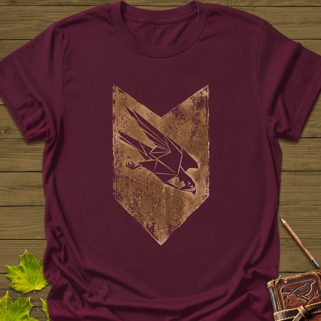 Falcon Crest T-Shirt in Maroon