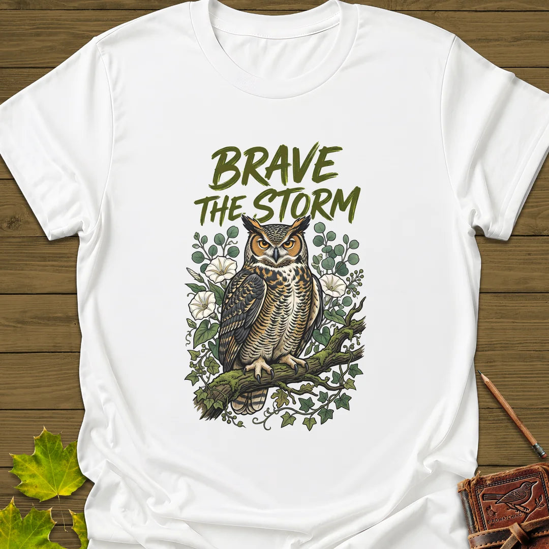 Brave The Storm T-Shirt in White