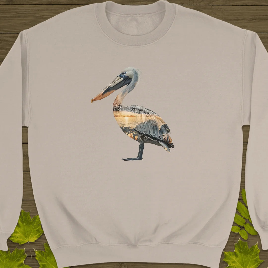 Pelican Sunset Sweatshirt in Sand