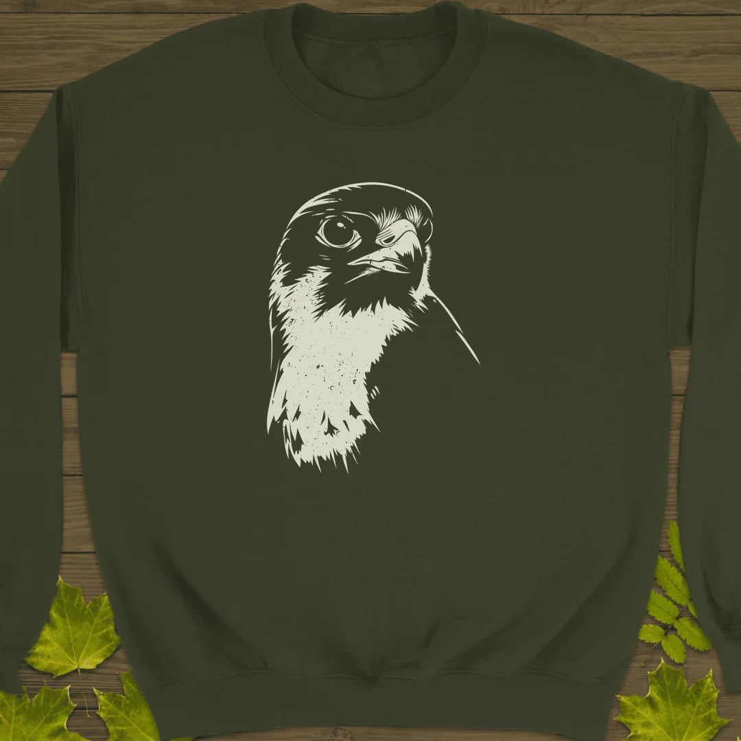 Falcon's Gaze Sweatshirt in Military Green