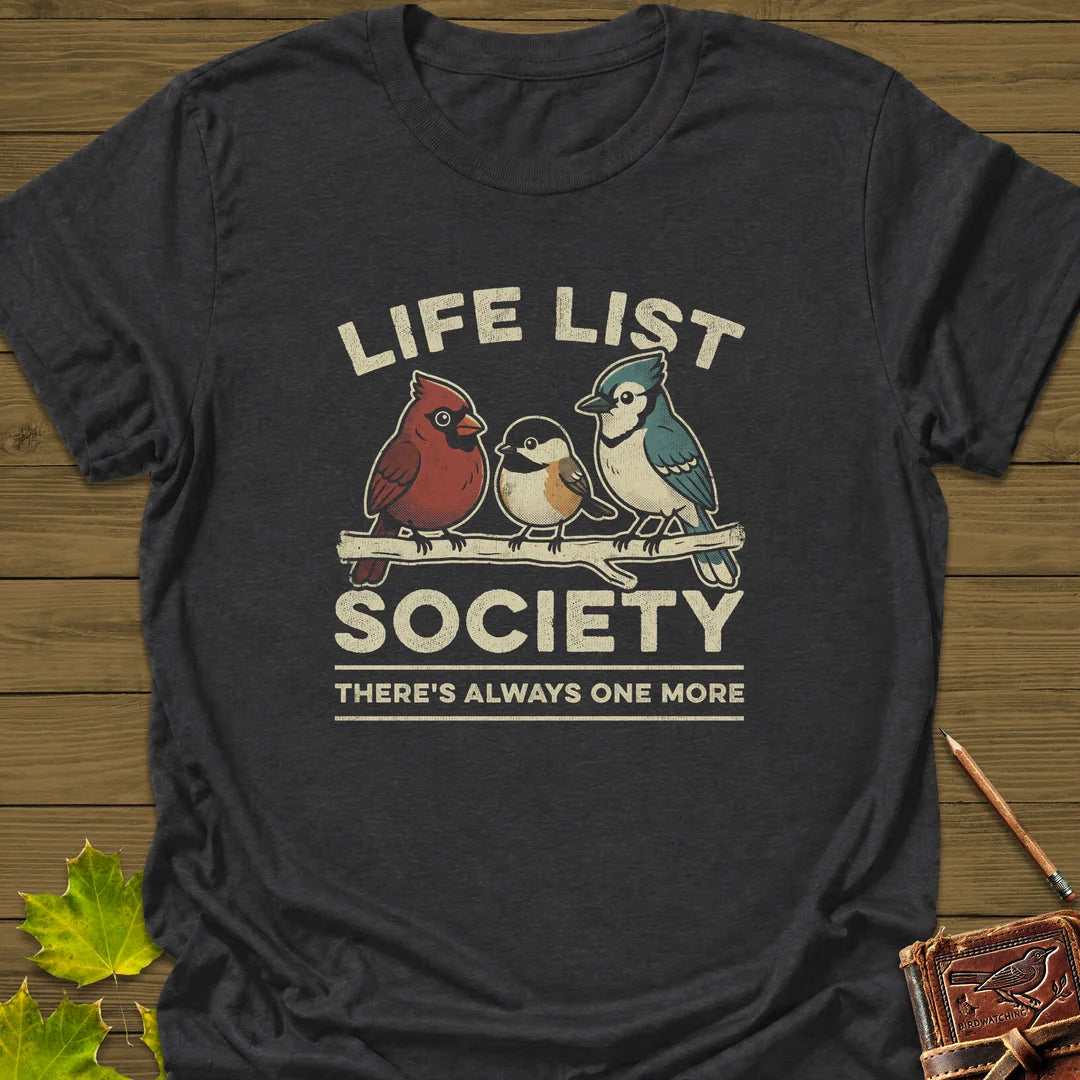 Life List Society T-Shirt in Dark Heather