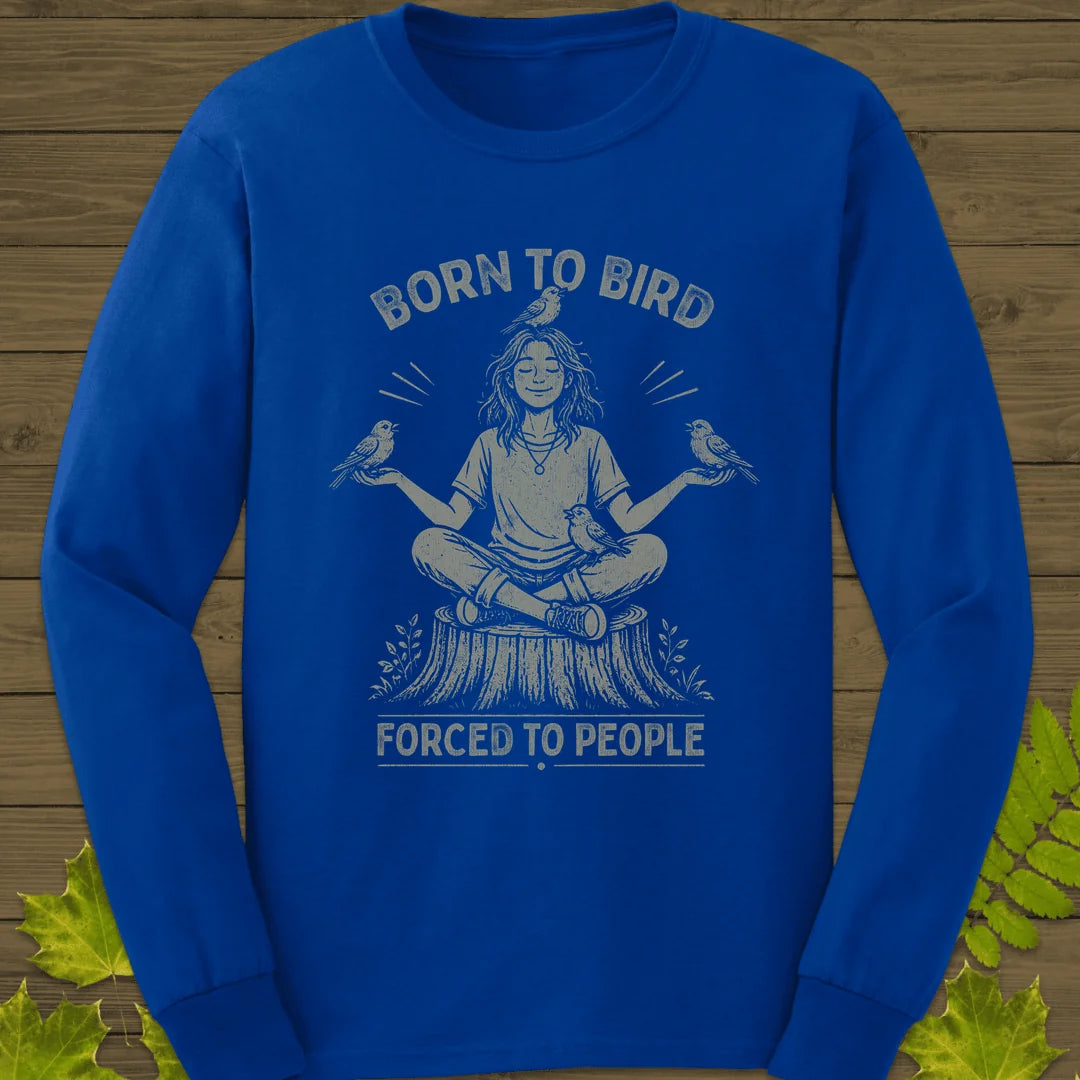 Forced To People (Female) Long Sleeve in Royal