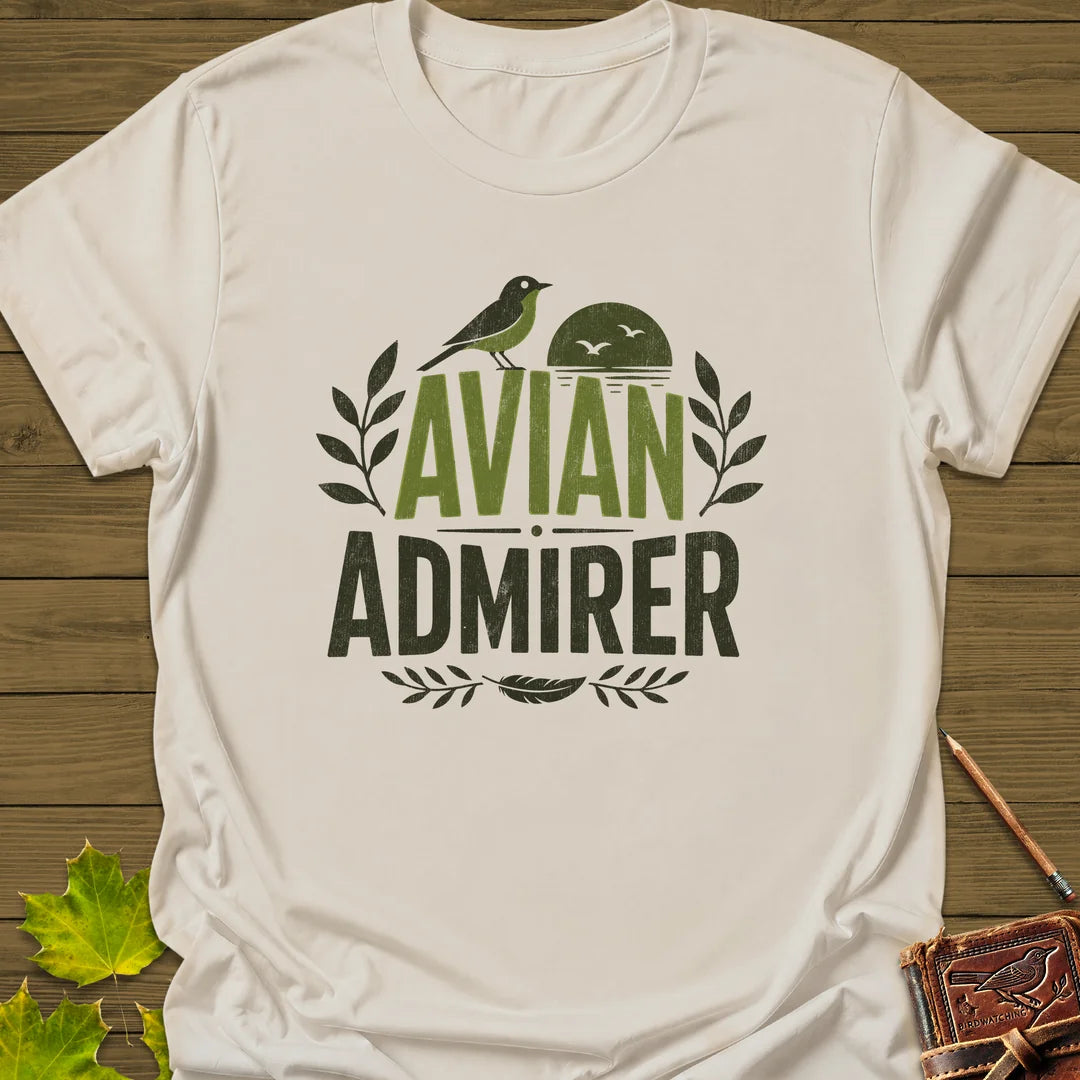 Avian Admirer T-Shirt in Natural