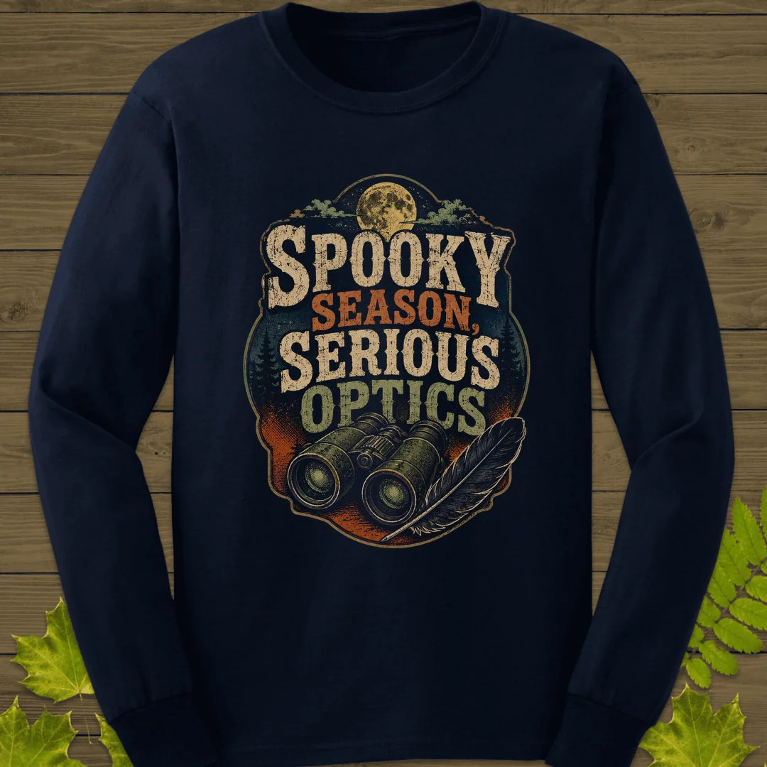 Spooky Serious Optics Long Sleeve in Navy