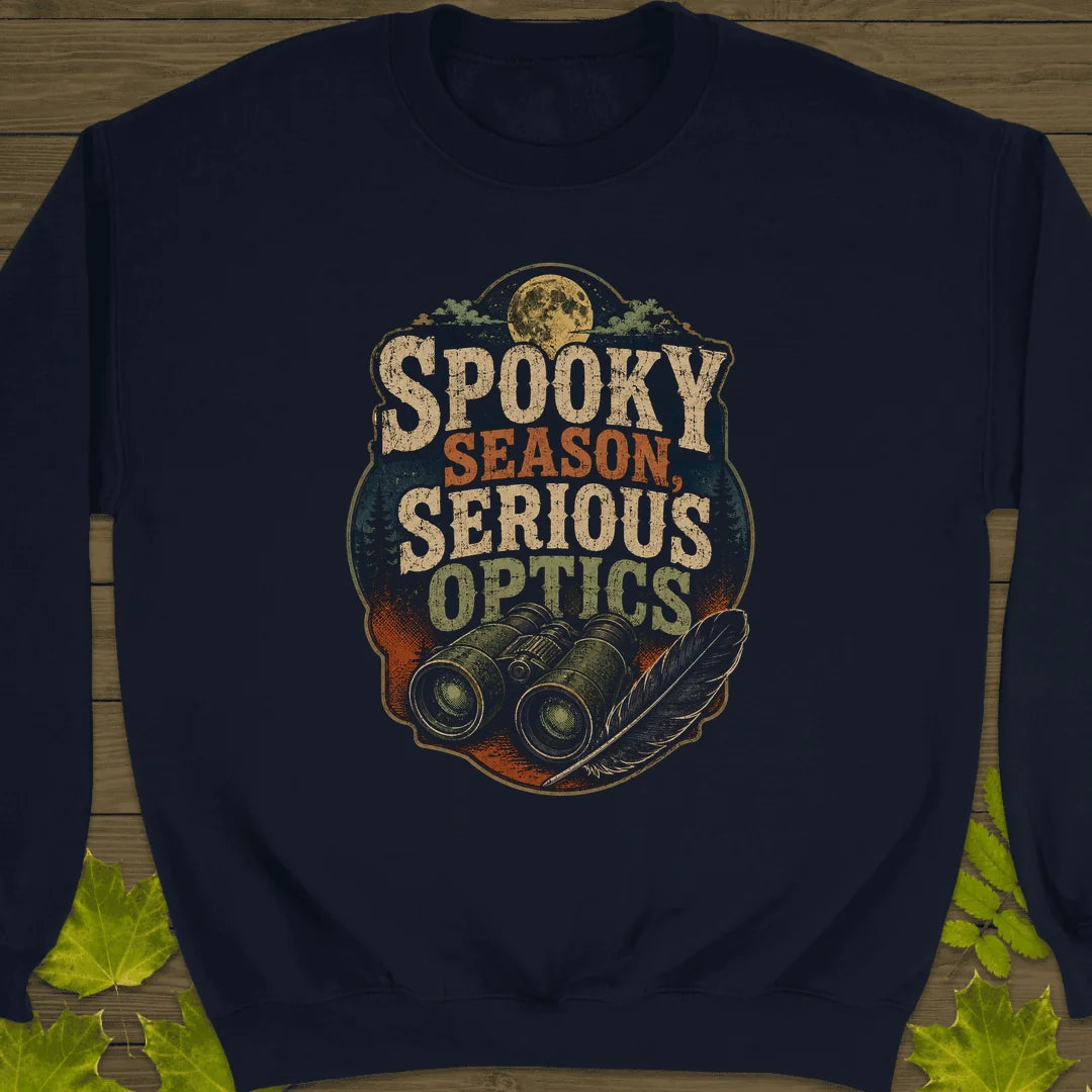 Spooky Serious Optics Sweatshirt in Navy