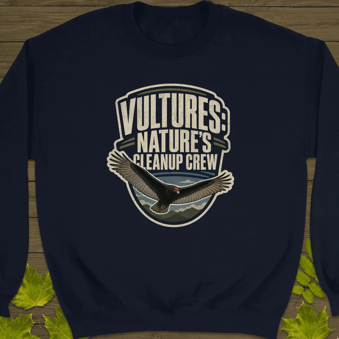 Nature's Cleanup Crew Sweatshirt in Navy
