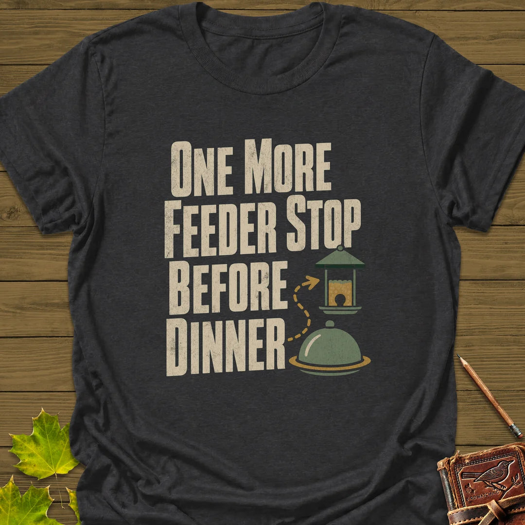 Feeder Before Dinner T-Shirt in Dark Heather