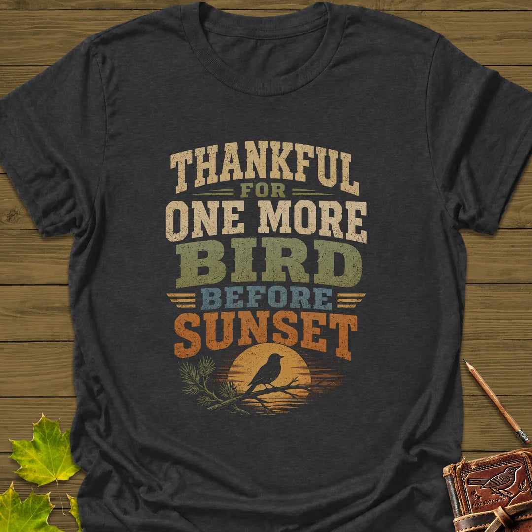 One More Before Sunset T-Shirt in Dark Heather