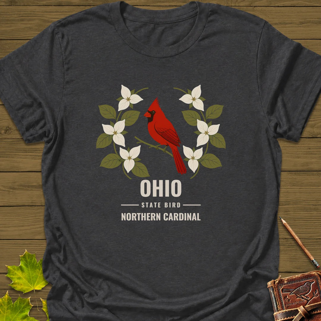 Ohio State Bird T-Shirt in Dark Heather
