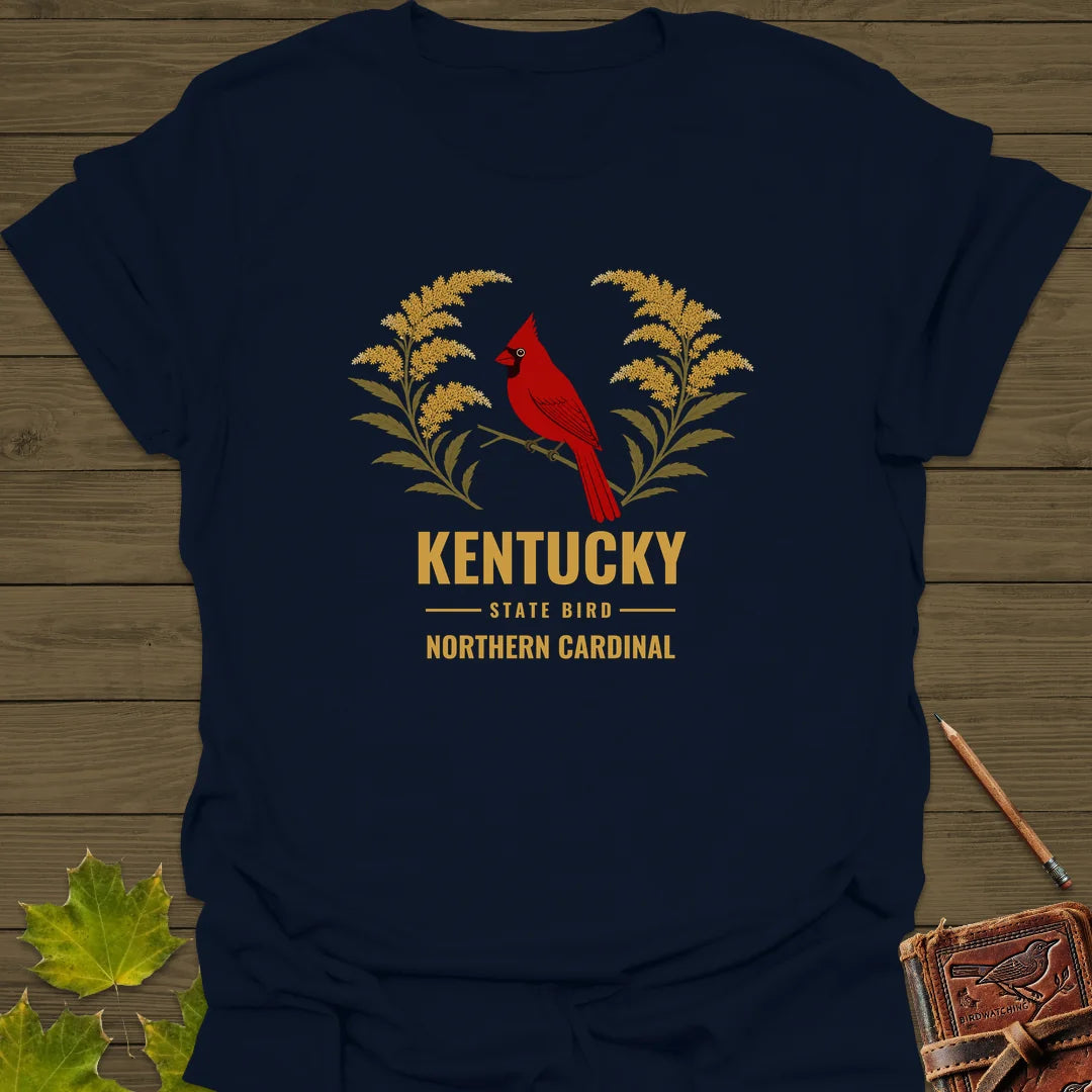 Kentucky State Bird T-Shirt in Navy