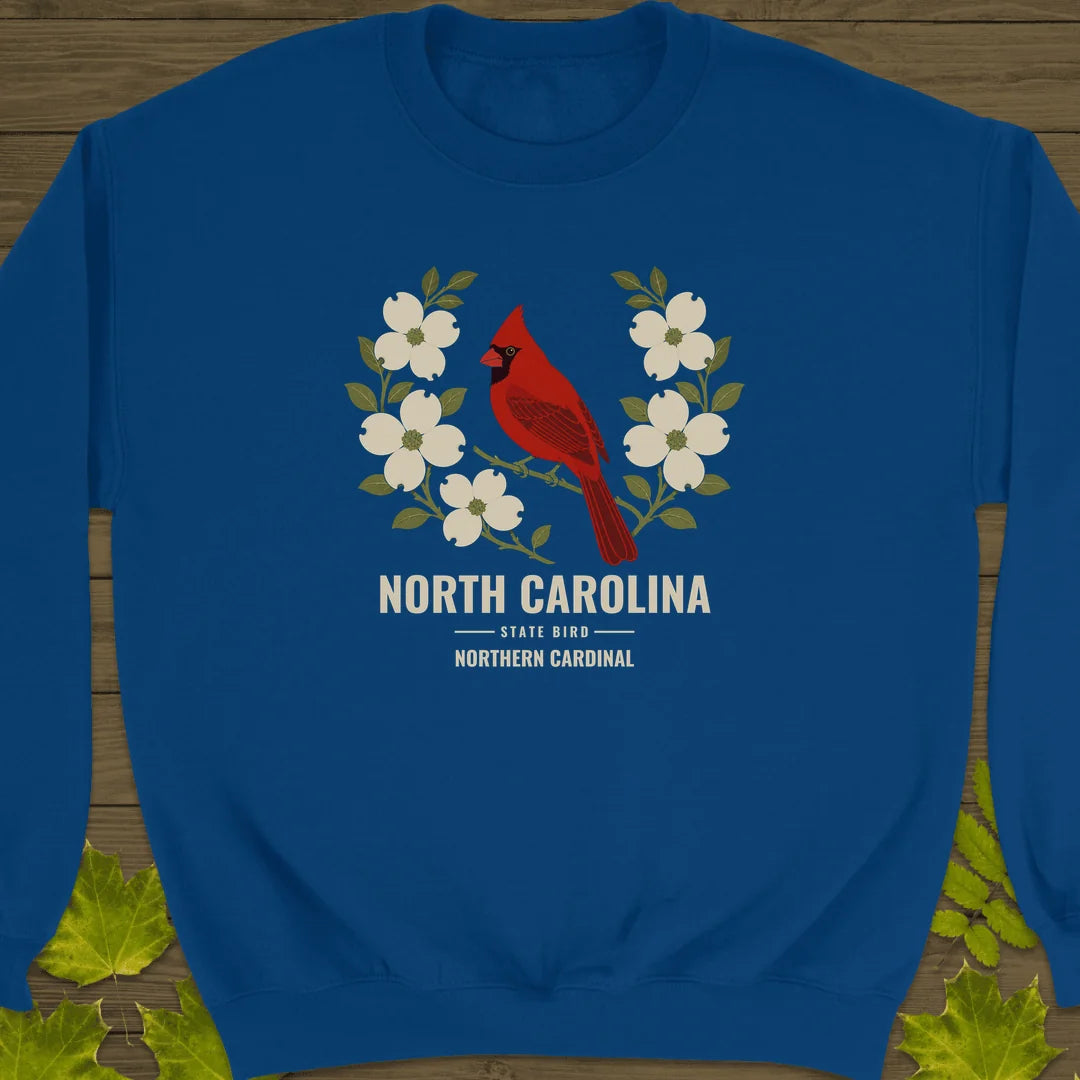 North Carolina State Bird Sweatshirt in Royal