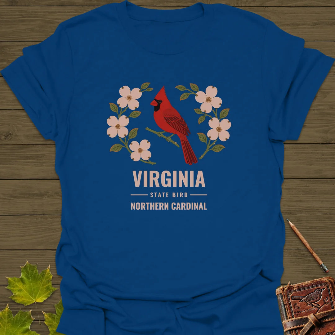 Virginia State Bird T-Shirt in Royal