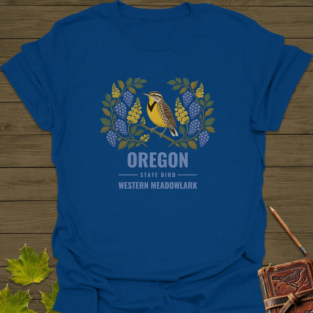 Oregon State Bird T-Shirt in Royal