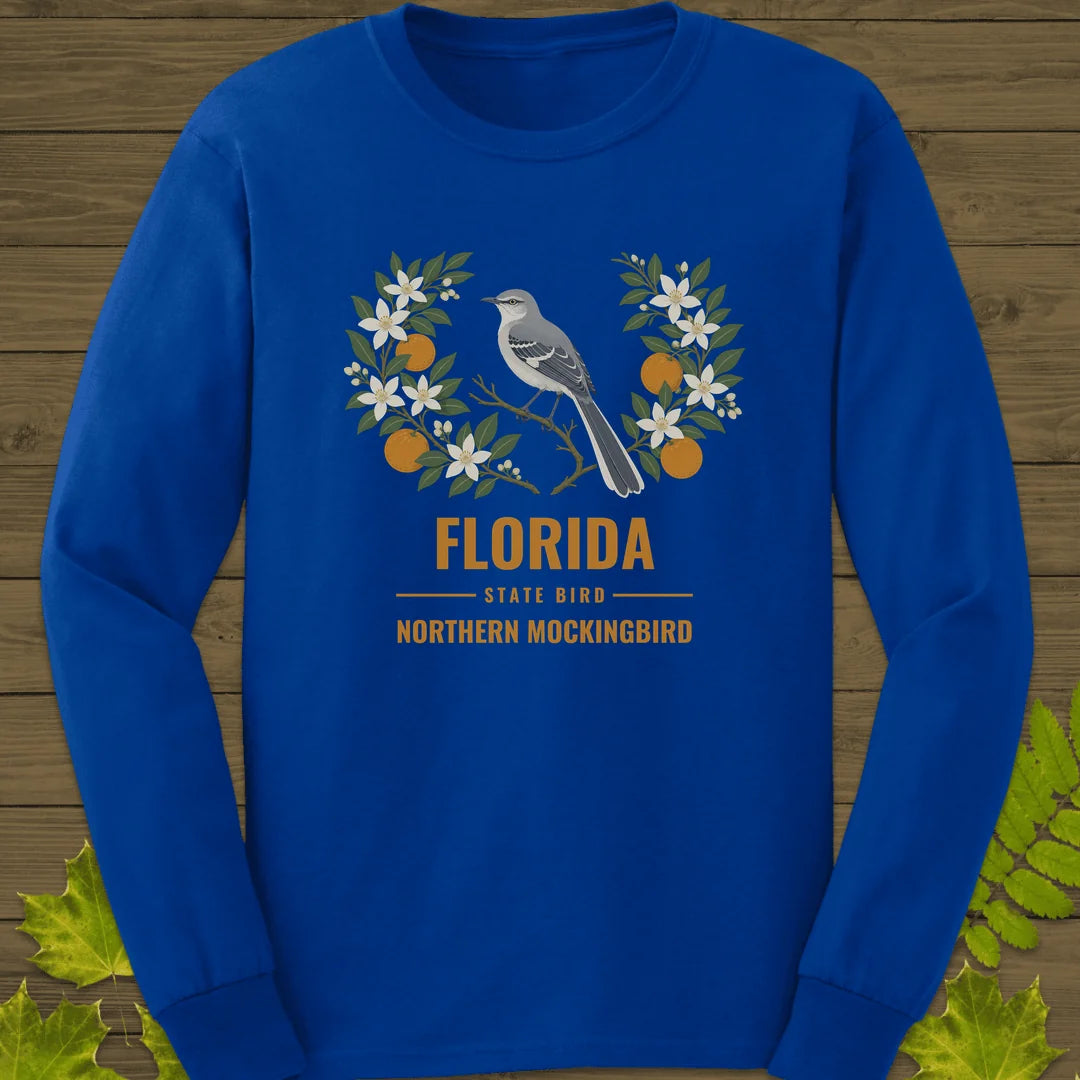 Florida State Bird Long Sleeve in Royal