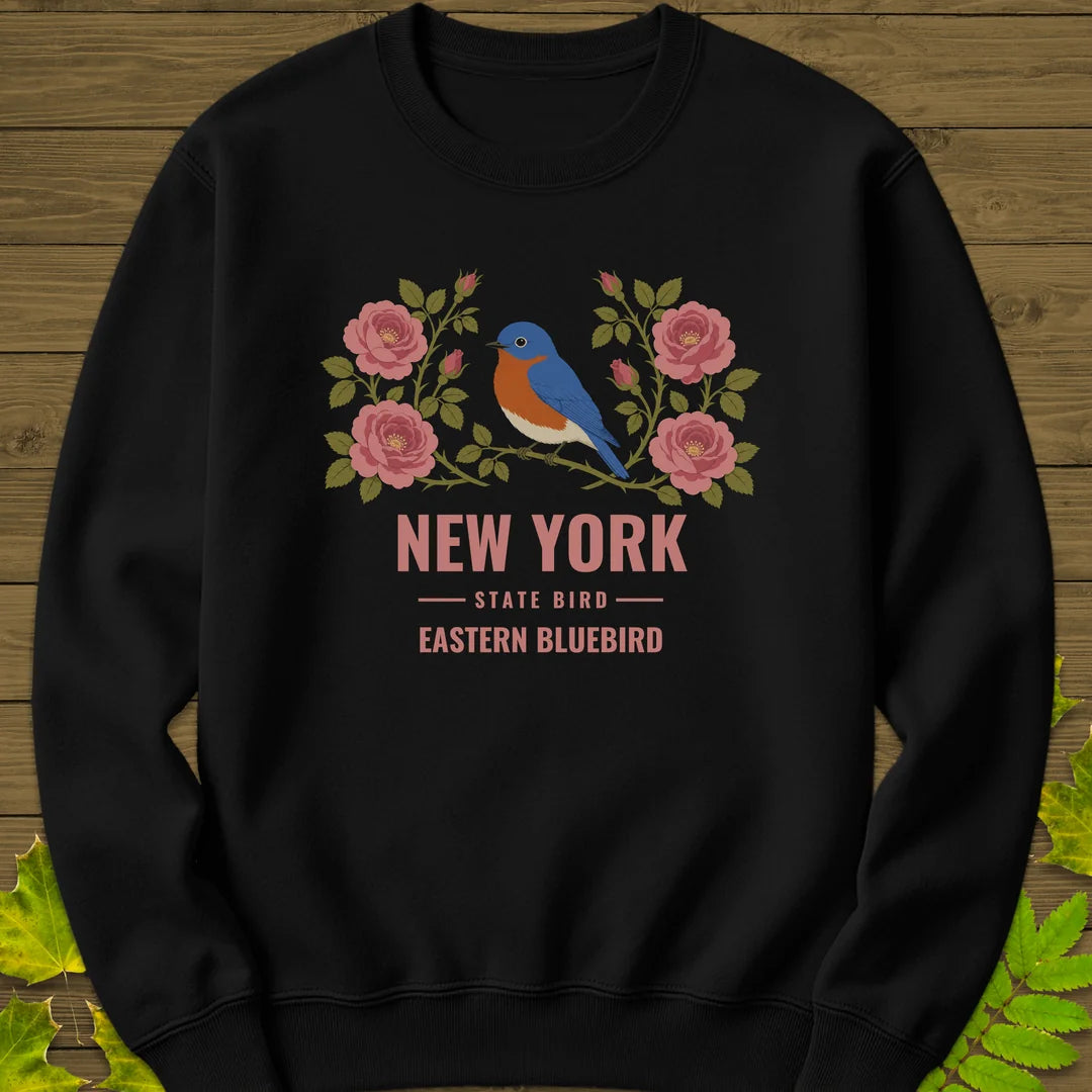 New York State Bird Sweatshirt in Black