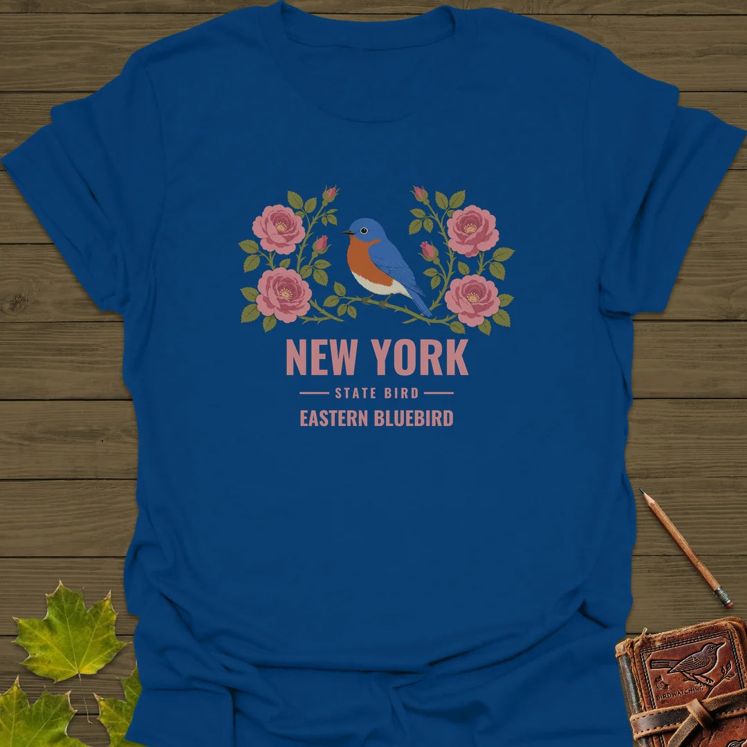New York State Bird T-Shirt in Royal