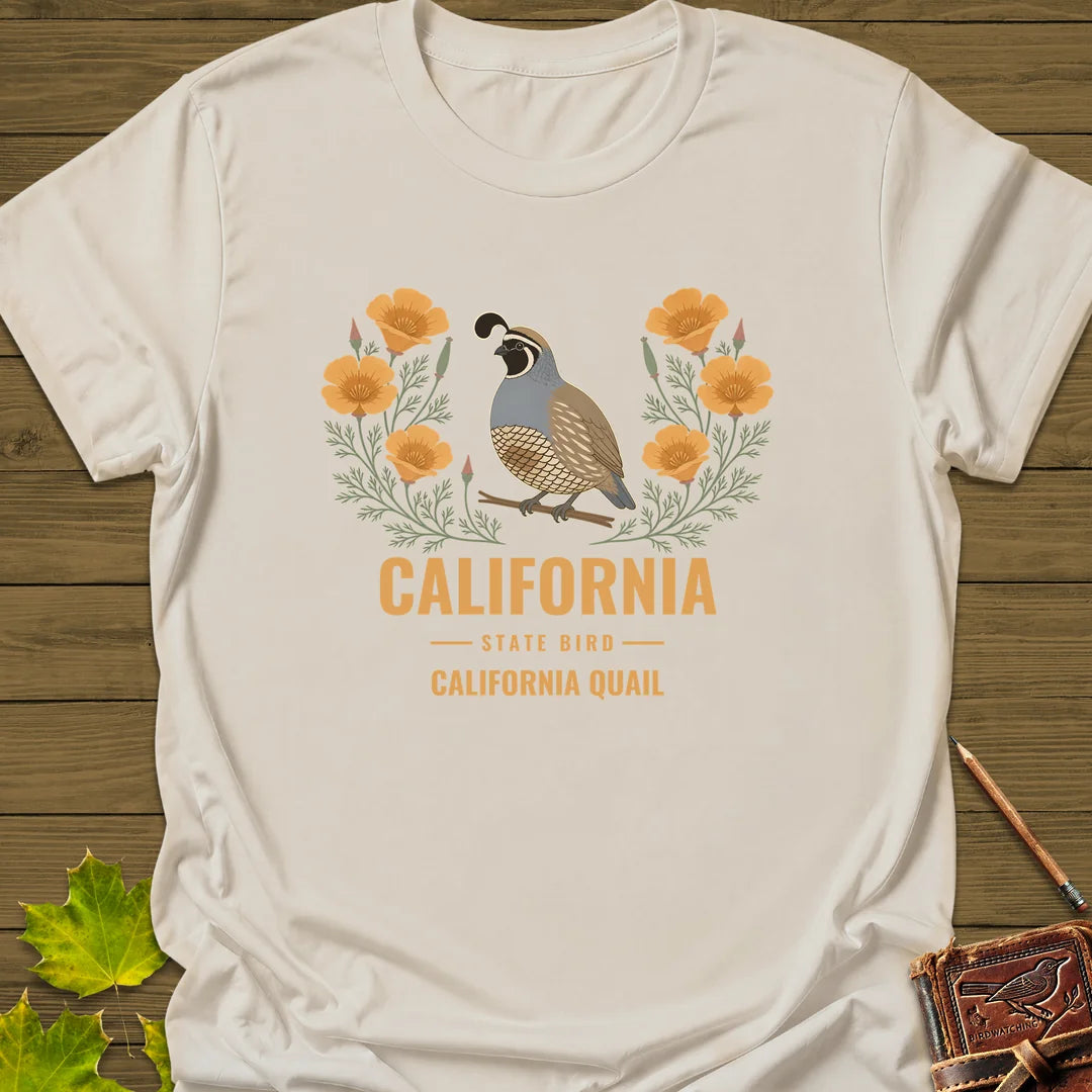California State Bird T-Shirt in Natural