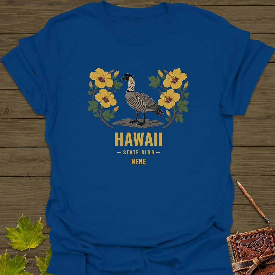 Hawaii State Bird T-Shirt in Royal