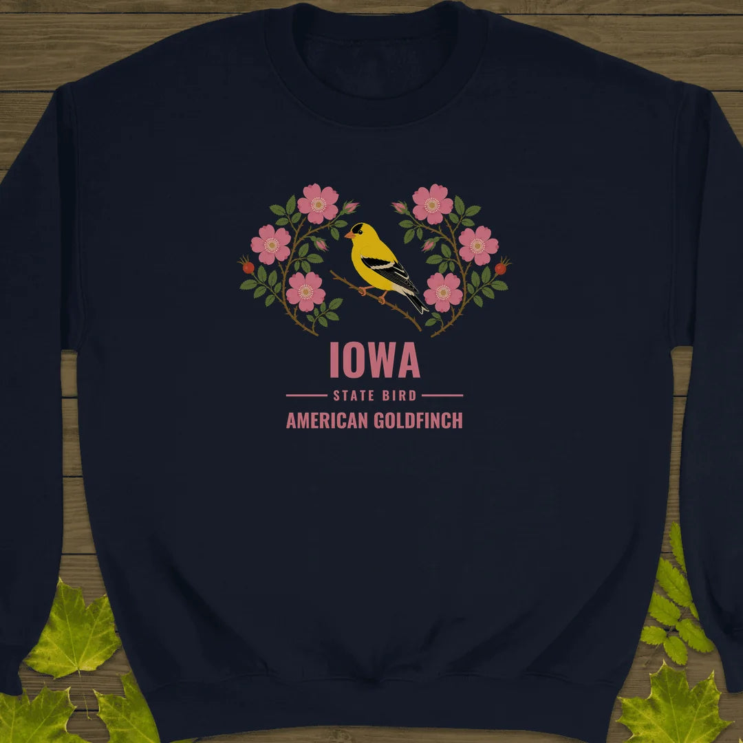 Iowa State Bird Sweatshirt in Navy