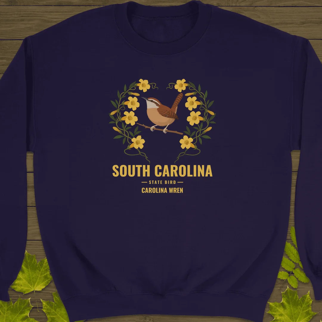 South Carolina State Bird Sweatshirt in Purple