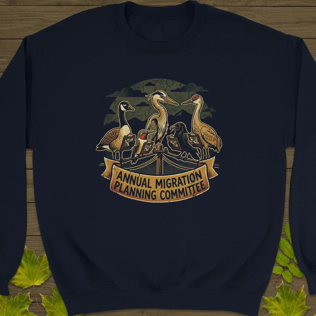 Migration Committee Sweatshirt Navy