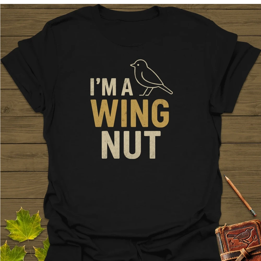 Wing Nut T-Shirt Black