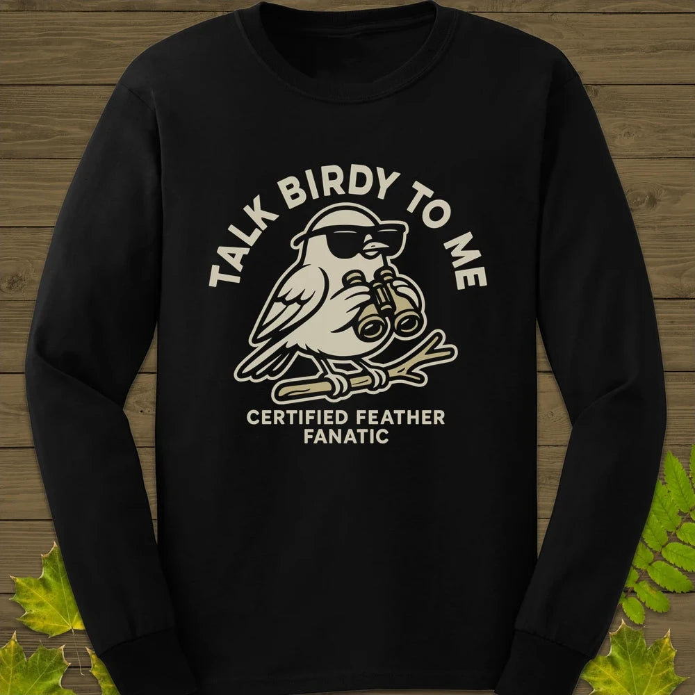 Talk Birdy Long Sleeve Black